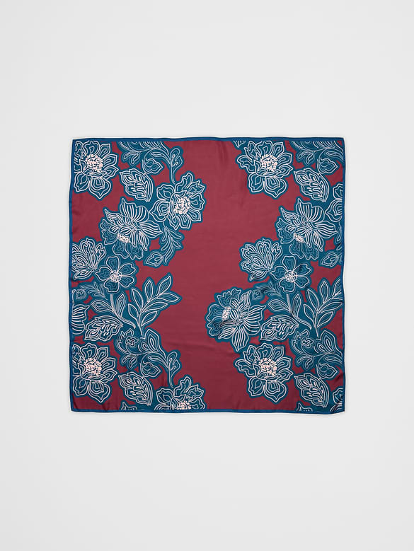Silky Square Scarf