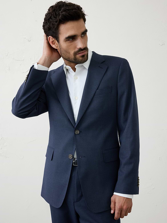Twill Suit Jacket