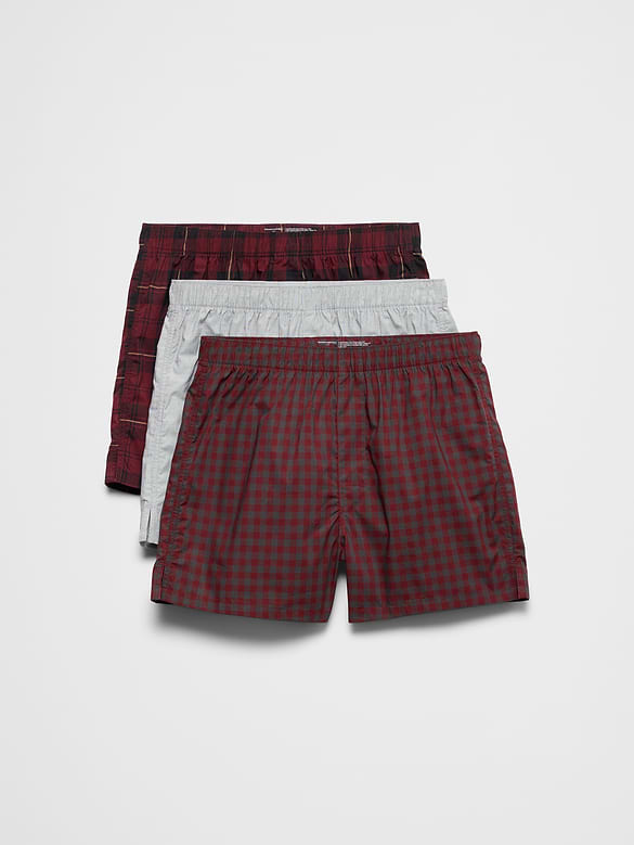 Cotton Boxers (3 Pack)
