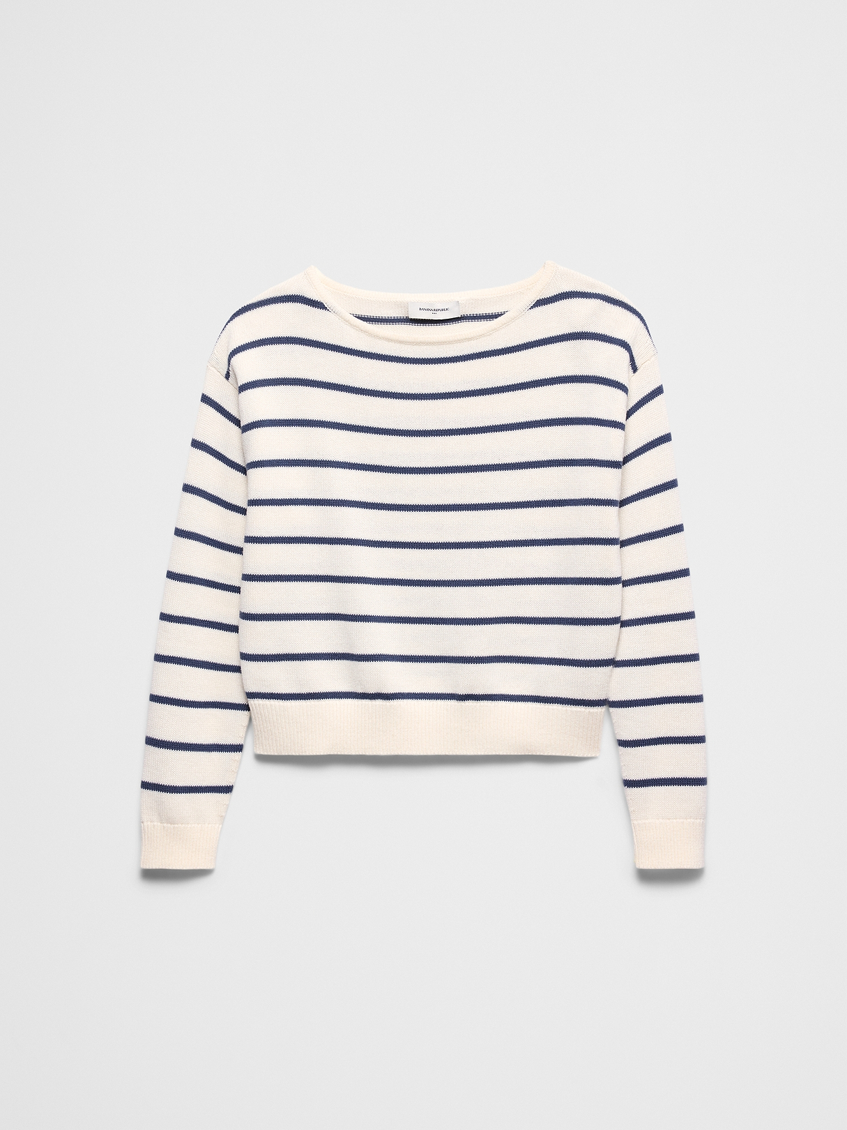 Cotton Boat-Neck Sweater | Banana Republic Factory