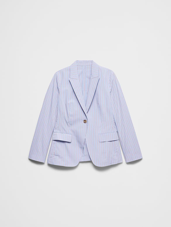 Poplin Blazer