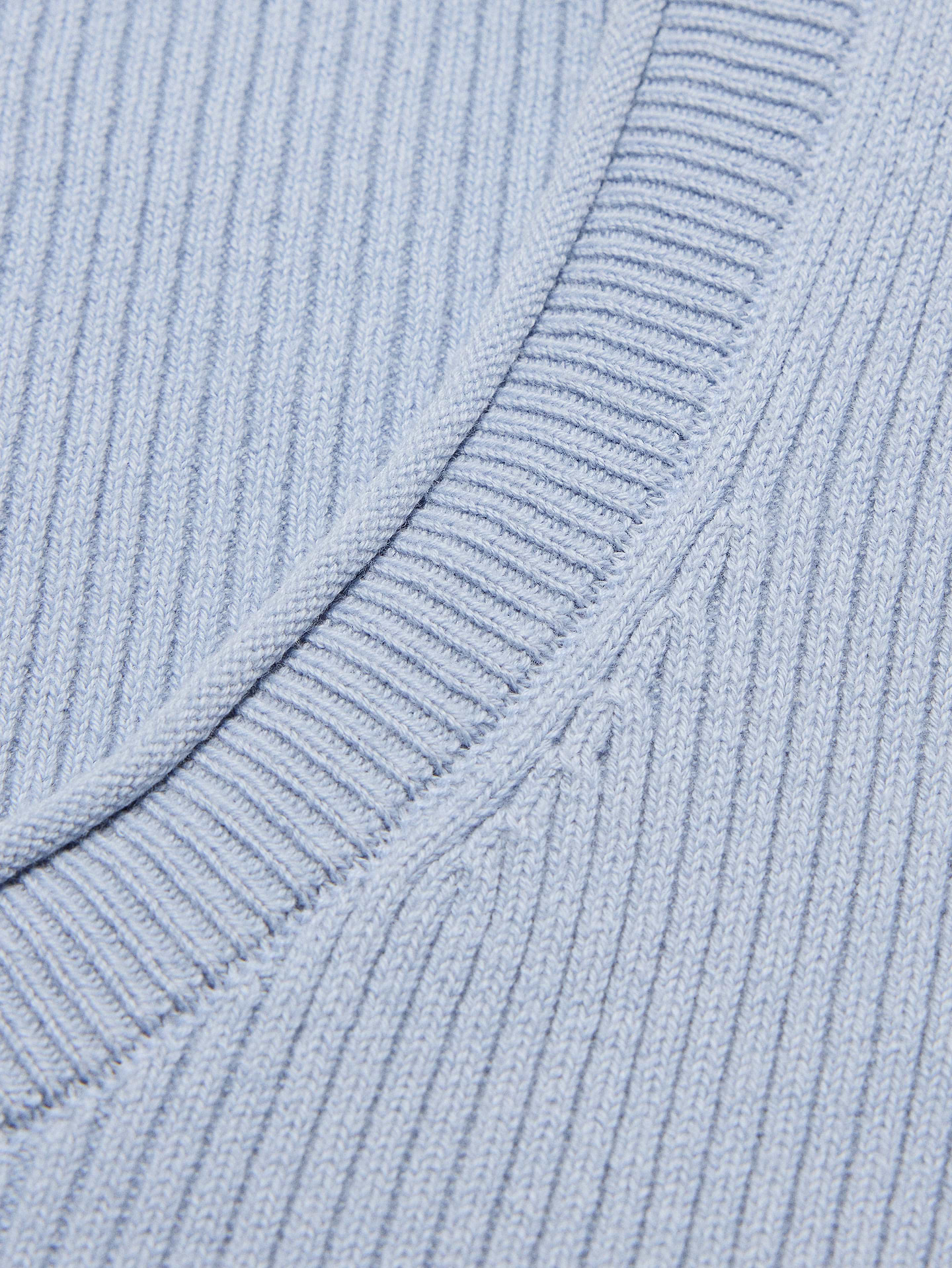 Image number 5 showing, Cotton Ribbed Scoop-Neck Sweater