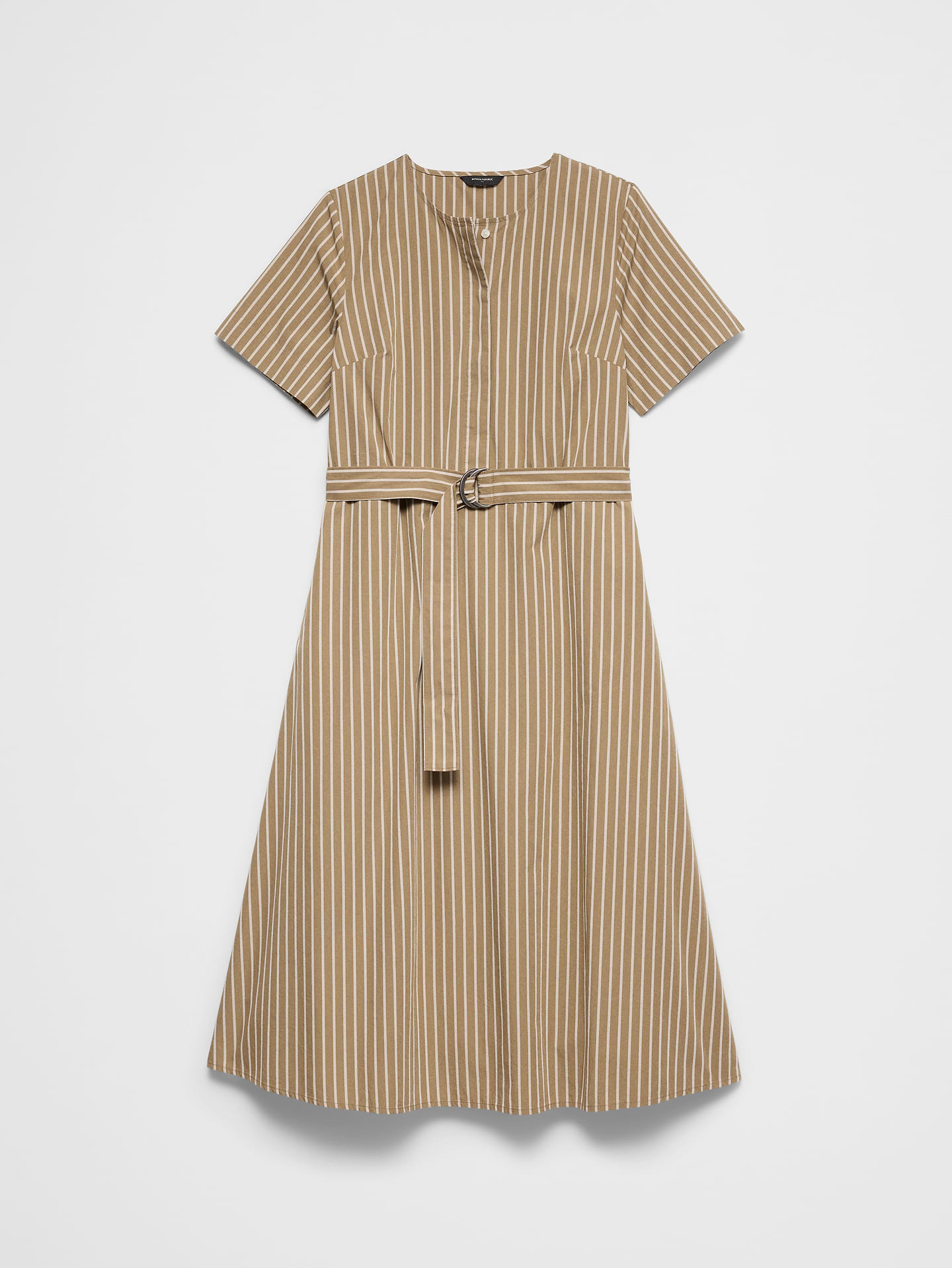 Image number 4 showing, Poplin Midi Dress