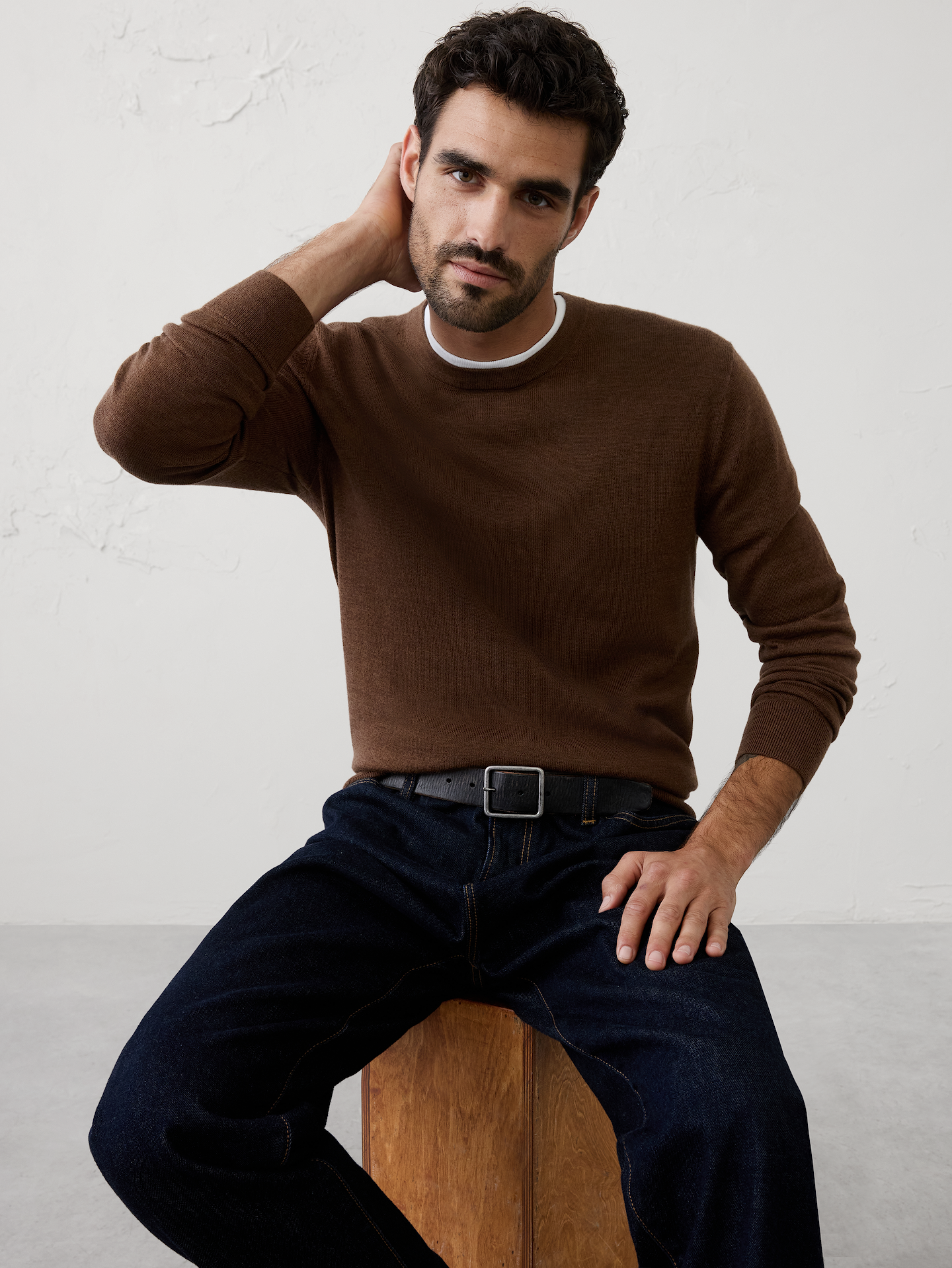 Image number 1 showing, Merino Wool Sweater