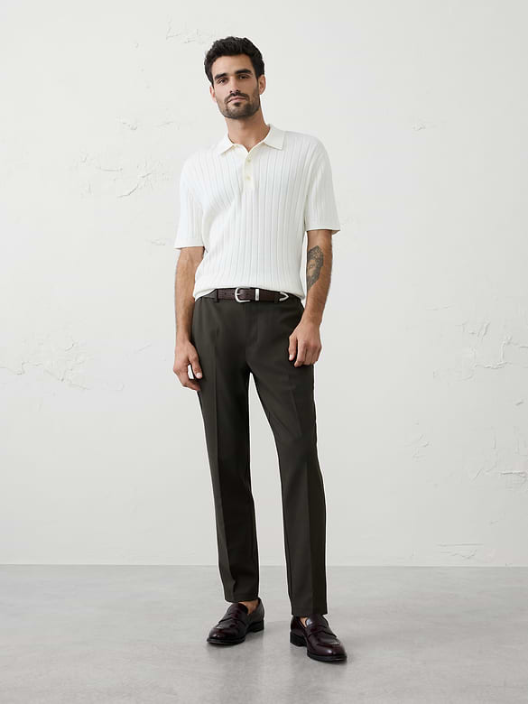 Athletic-Fit Tapered Pant