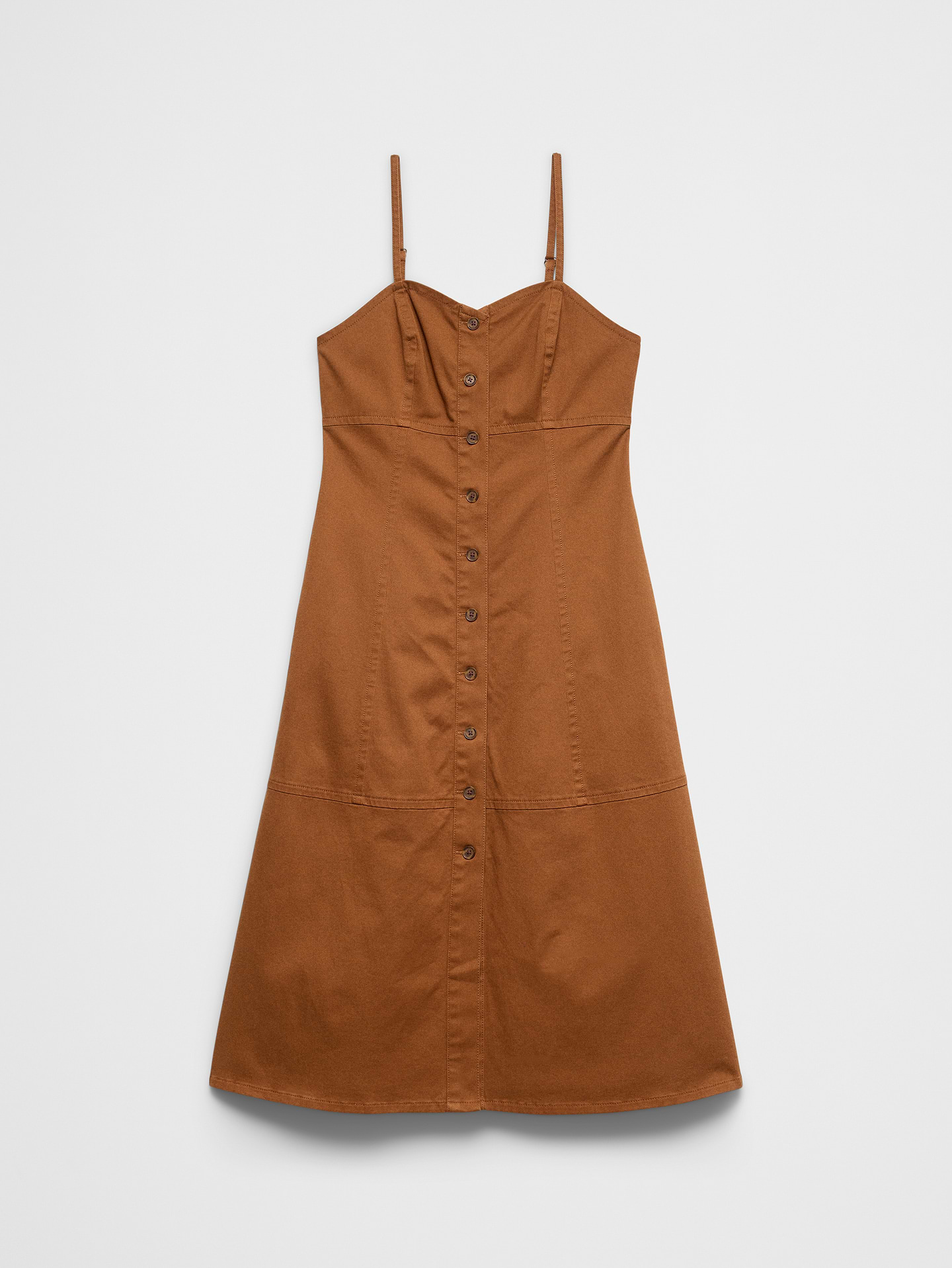 Image number 4 showing, Corset Button-Down Midi Dress