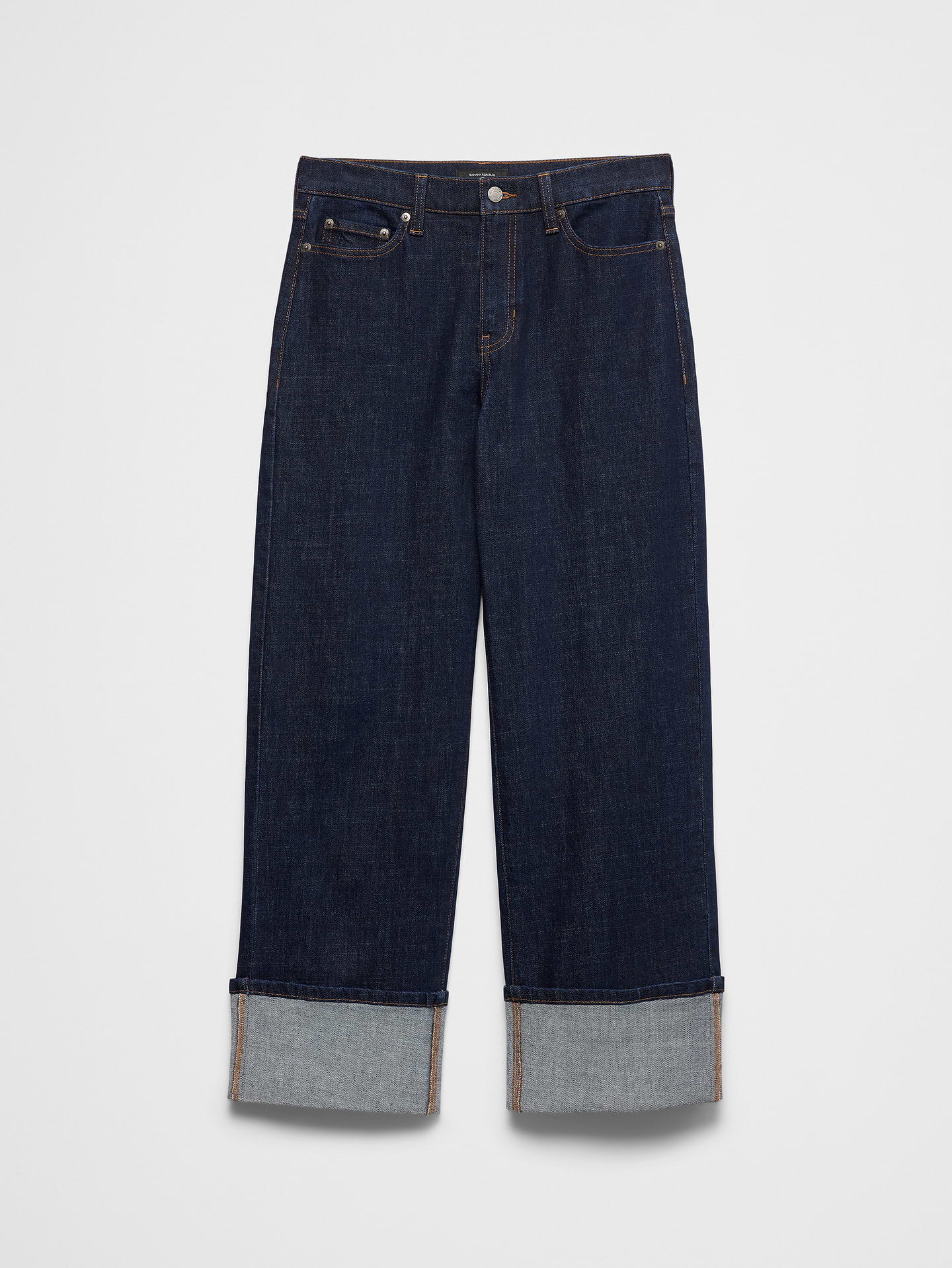 Image number 4 showing, Straight High-Rise Jean
