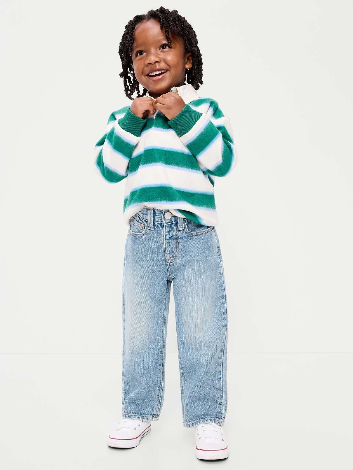Image number 1 showing, Baggy Jeans for Toddler Boys