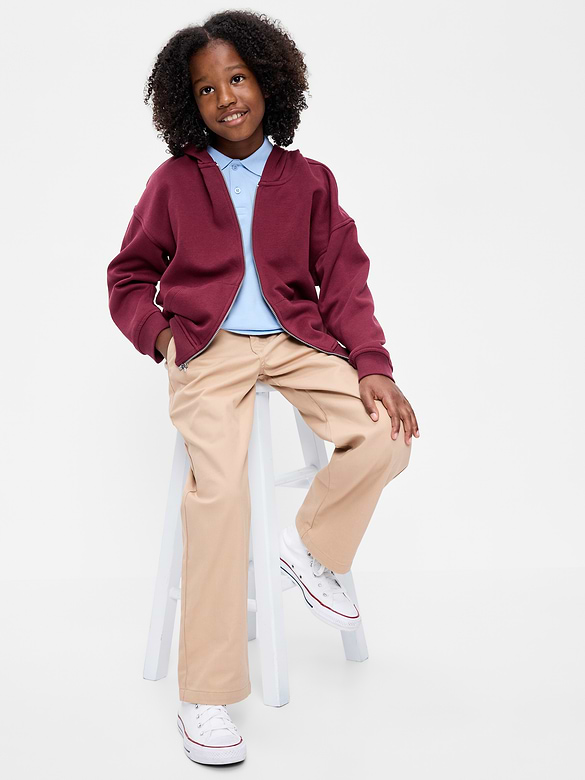 Pantalon d’uniforme coupe généreuse pour garçon