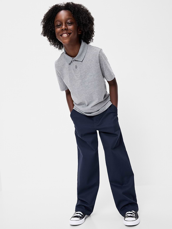 Pantalon d’uniforme coupe généreuse pour garçon