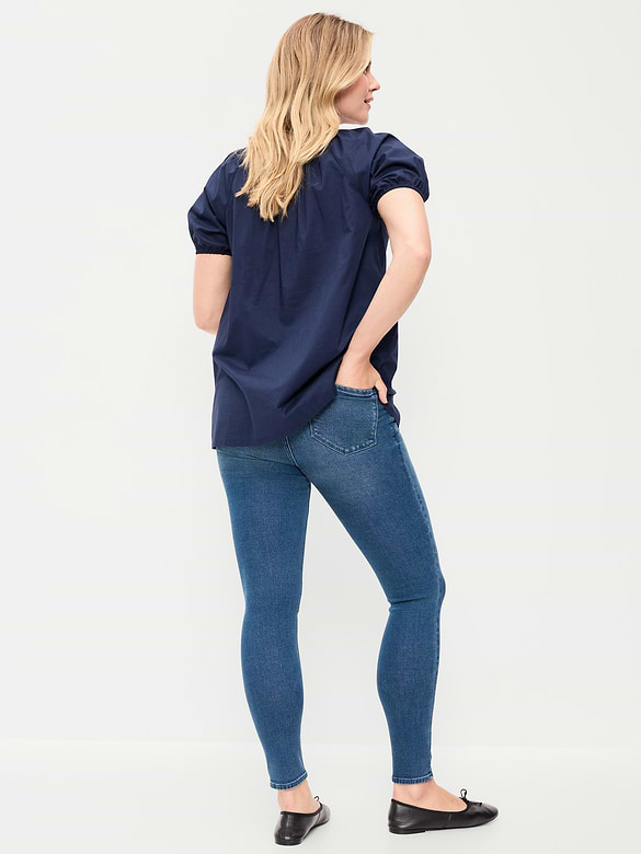 Maternity Full-Panel Wow Skinny Jeans