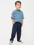 Image number 1 showing, Barrel-Leg Knit Pants for Toddler Boys