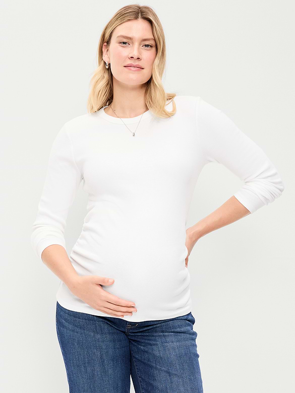 Maternity Snug Long-Sleeve T-Shirt