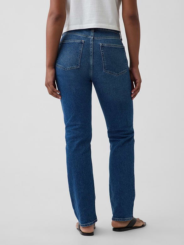 Curvy High Rise '90s Slim Straight Jeans