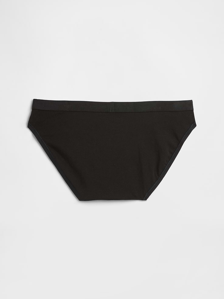 Image number 5 showing, Organic Stretch Cotton Logo Bikini