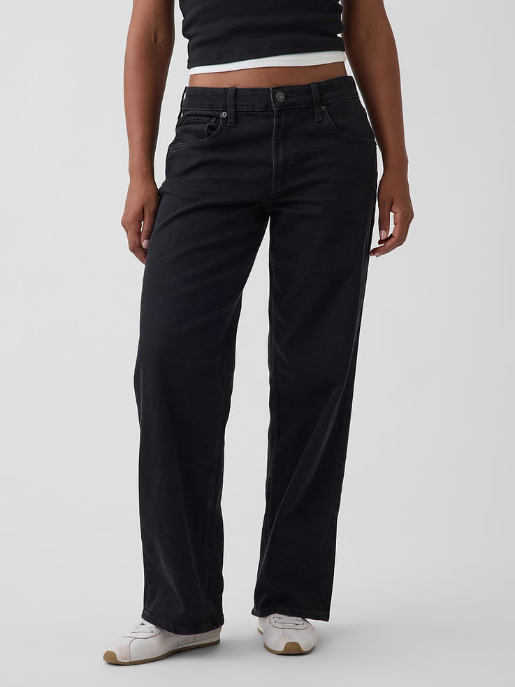 Image number 2 showing, Curvy Low Rise '90s Loose Jeans