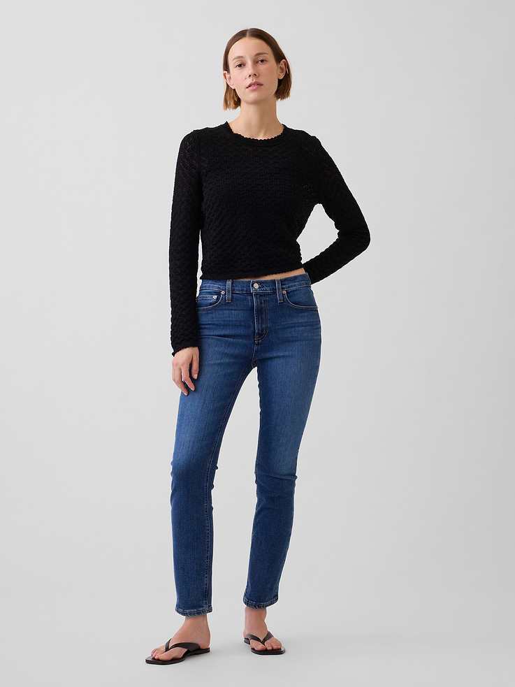 Image number 7 showing, Mid Rise Vintage Slim Jeans