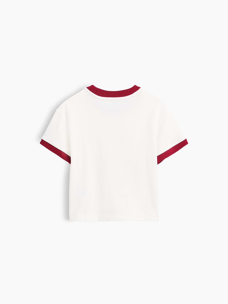 Image number 3 showing, Baby & Toddler Brannan Bear Graphic Logo Ringer T-Shirt