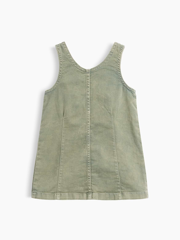 Baby & Toddler Denim Heart Pocket Shift Dress