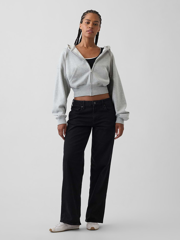 Image number 1 showing, Curvy Low Rise '90s Loose Jeans