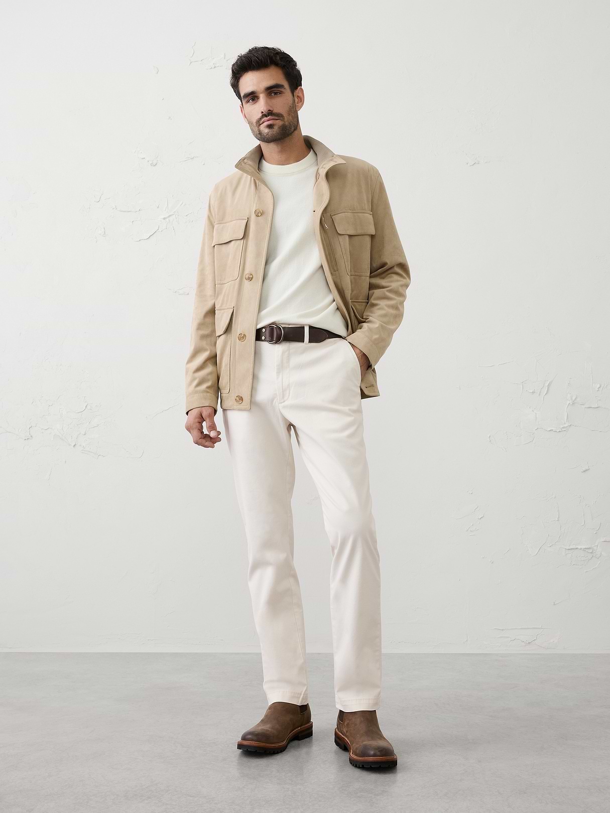 Slim-Straight Lived-In Chino | Banana Republic Factory