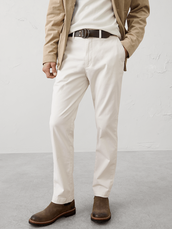 Slim-Straight Lived-In Chino