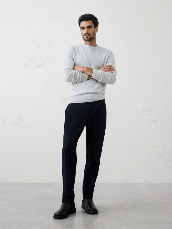 Athletic-Fit Tapered Pant
