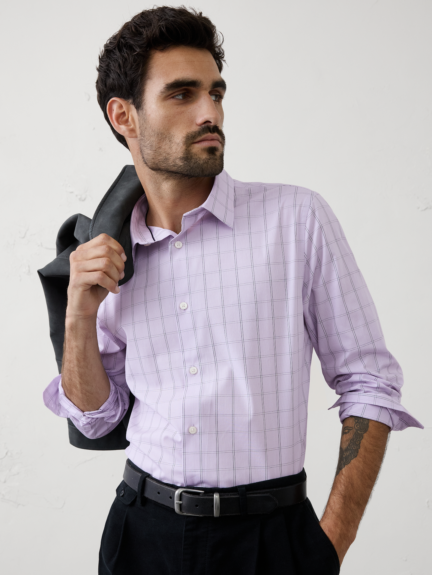 Image number 3 showing, Slim-Fit Dress Shirt