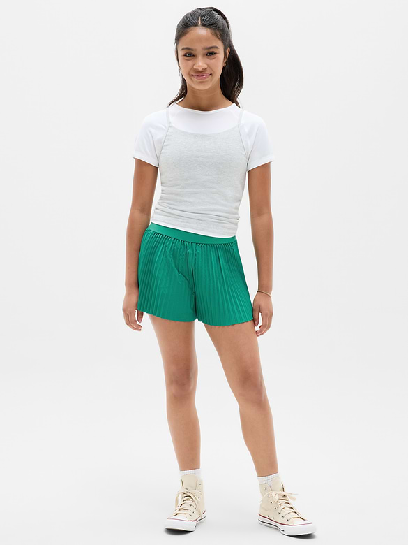 Athleta Girl Sprint Ready Pleat Short