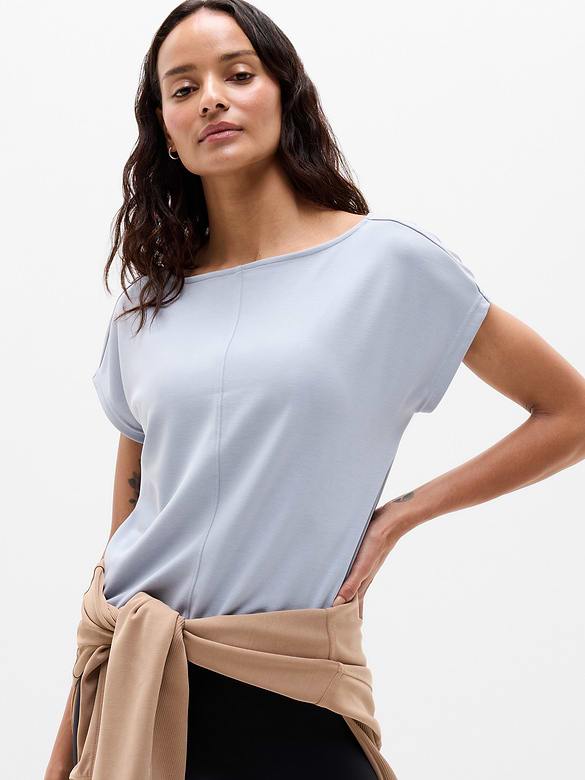 Seasoft Boat Neck Tee