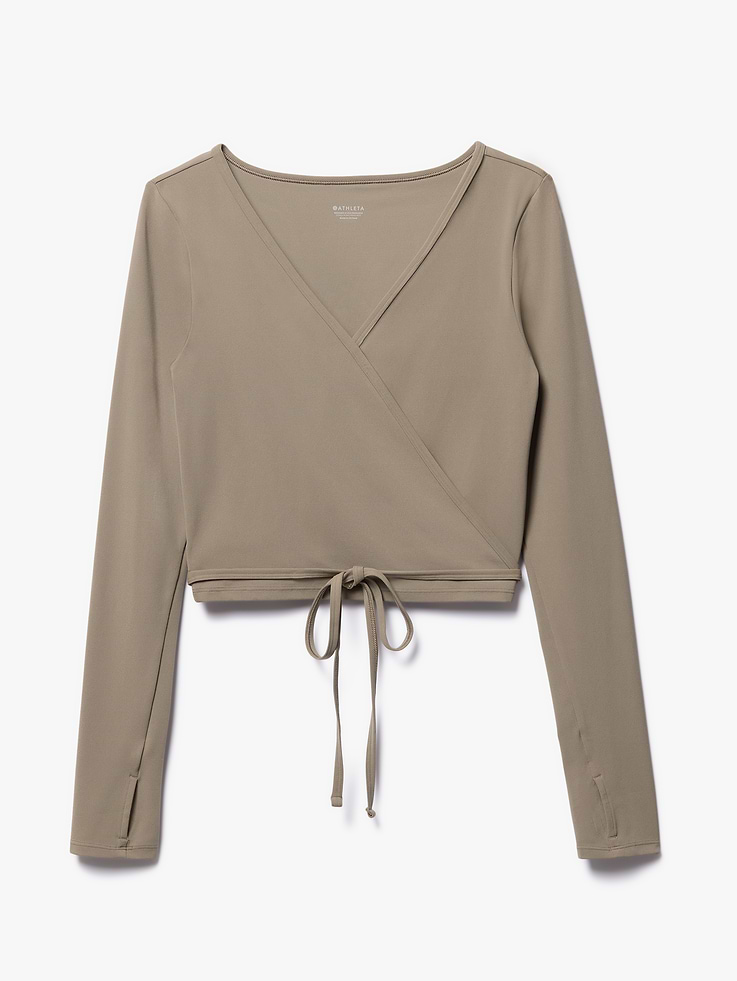 Image number 7 showing, Transcend Wrap Crop Top