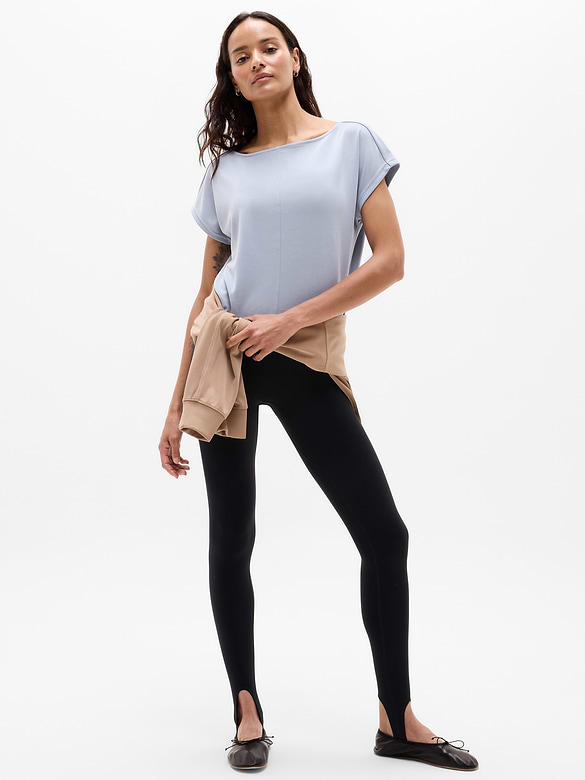 Seasoft Boat Neck Tee