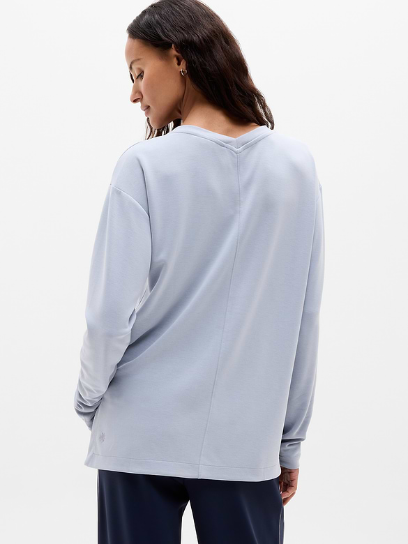 Seasoft V Neck Sweatshirt