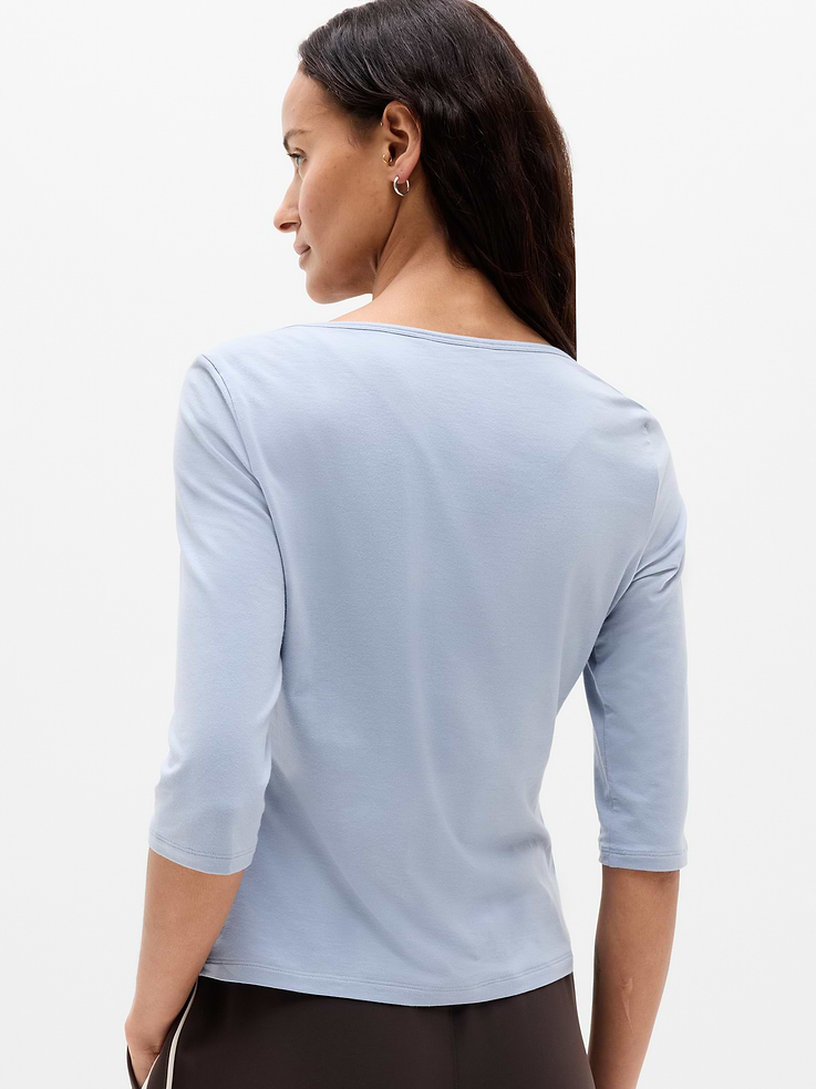 Image number 5 showing, Foundation Midi Sleeve Tee