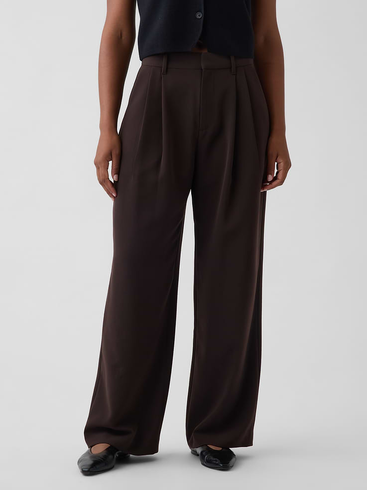 Image number 2 showing, Curvy 365 High Rise Pleated Trousers