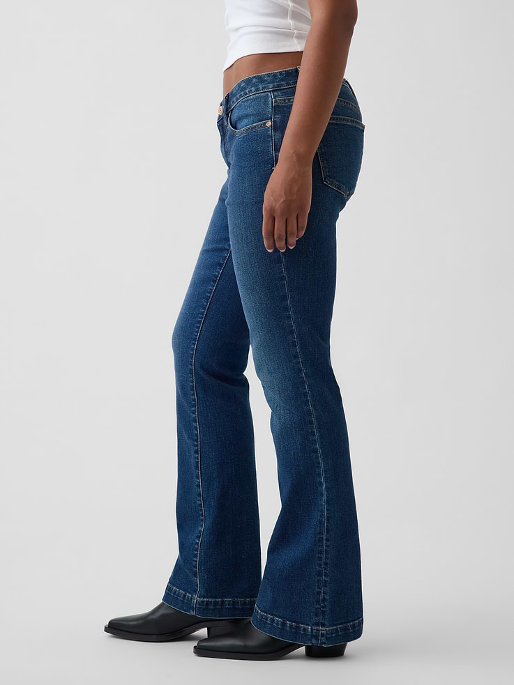 Image number 3 showing, Curvy Low Rise Long & Lean Jeans