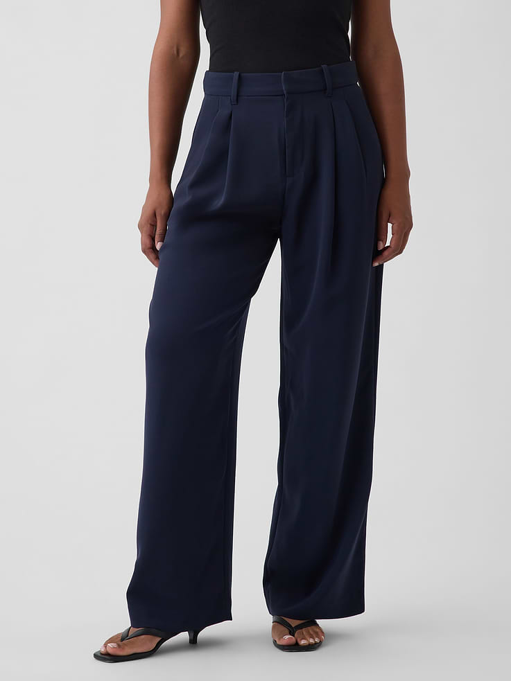 Image number 2 showing, Curvy 365 High Rise Pleated Trousers