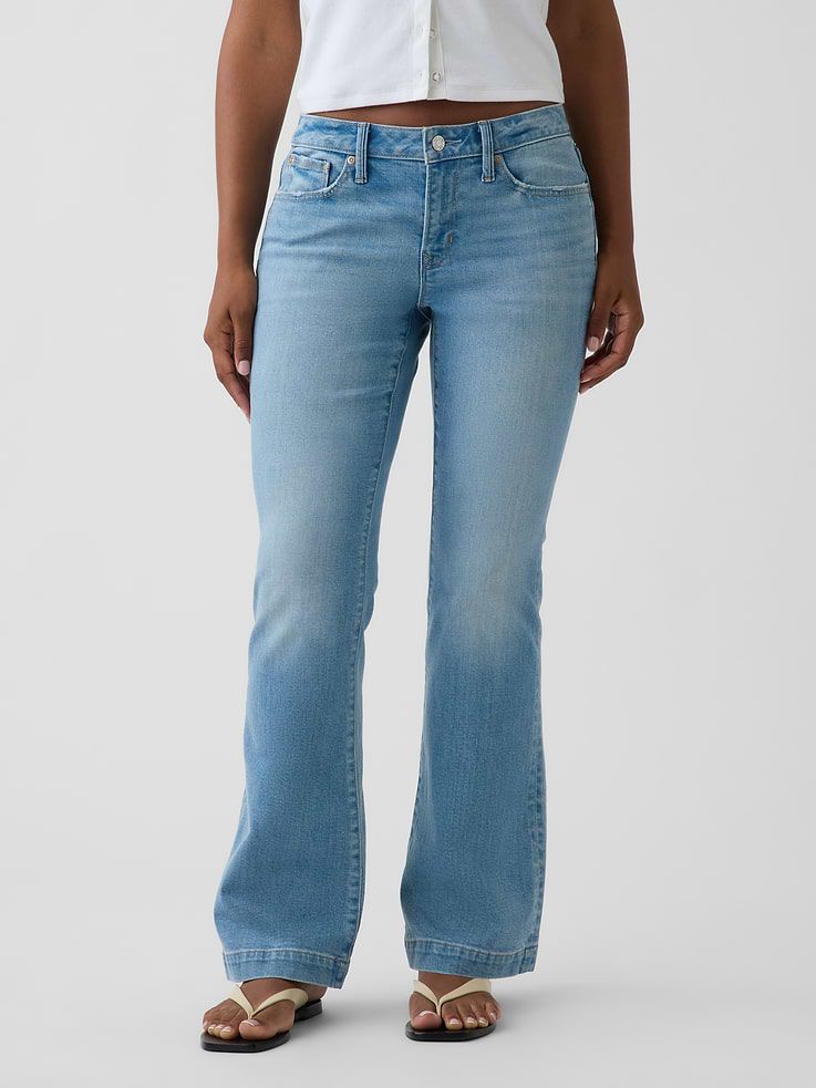 Image number 2 showing, Curvy Low Rise Long & Lean Jeans