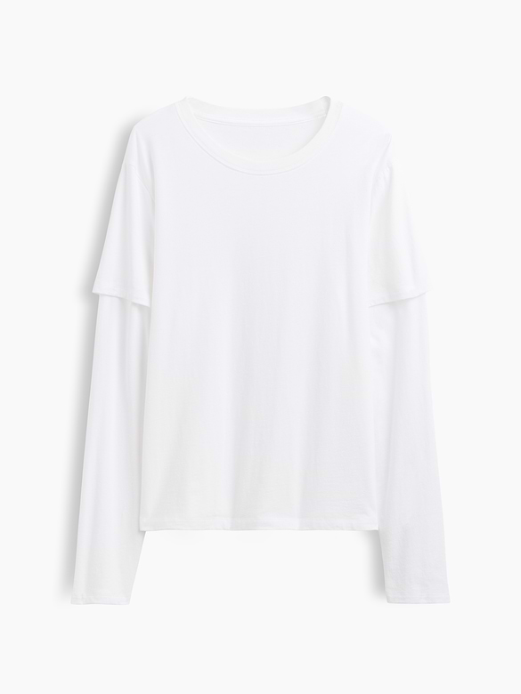 Organic Cotton VintageSoft Double-Layer T-Shirt