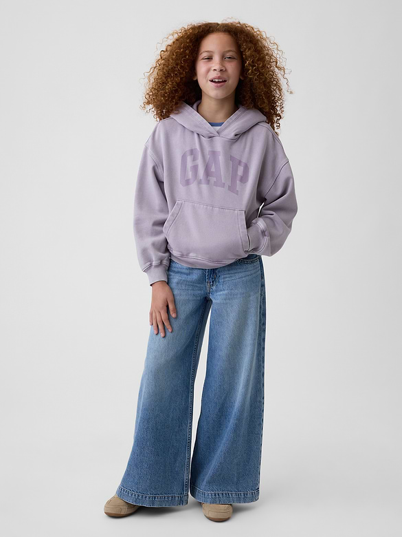 Kids Low Rise Extra Baggy Jeans