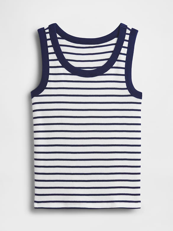 Kid Rib Scoop Tank Top