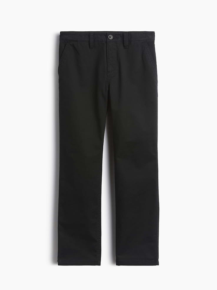 L'image numéro 2 présente Pantalon kaki d’uniforme étroit et extensible pour Enfant
