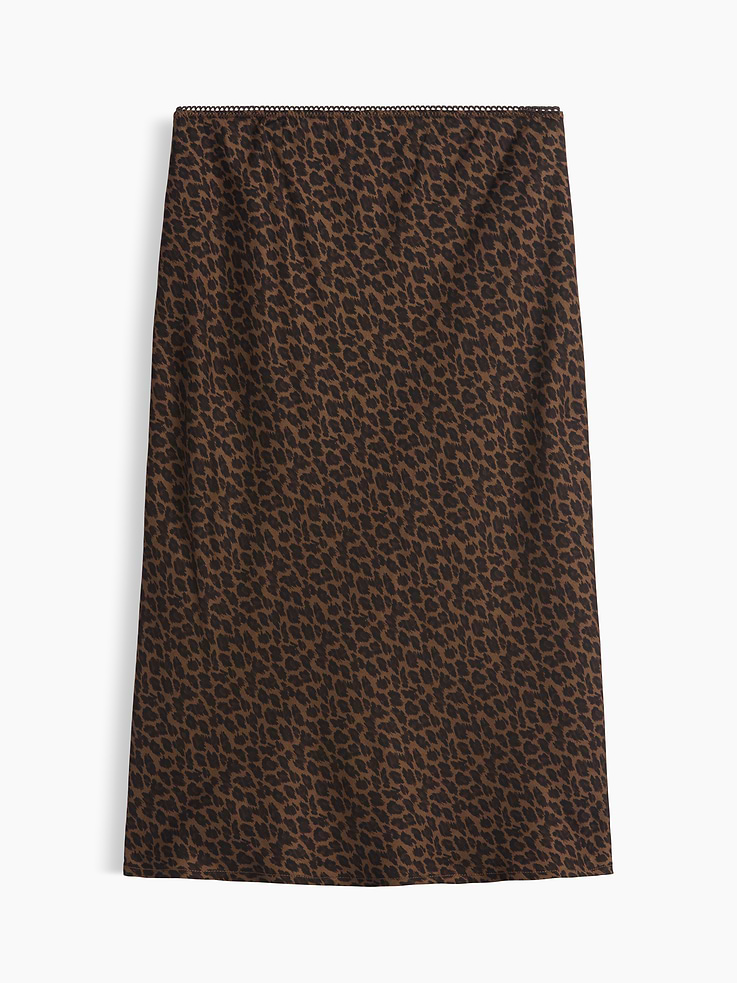 Image number 6 showing, Satin Bias-Cut Skirt
