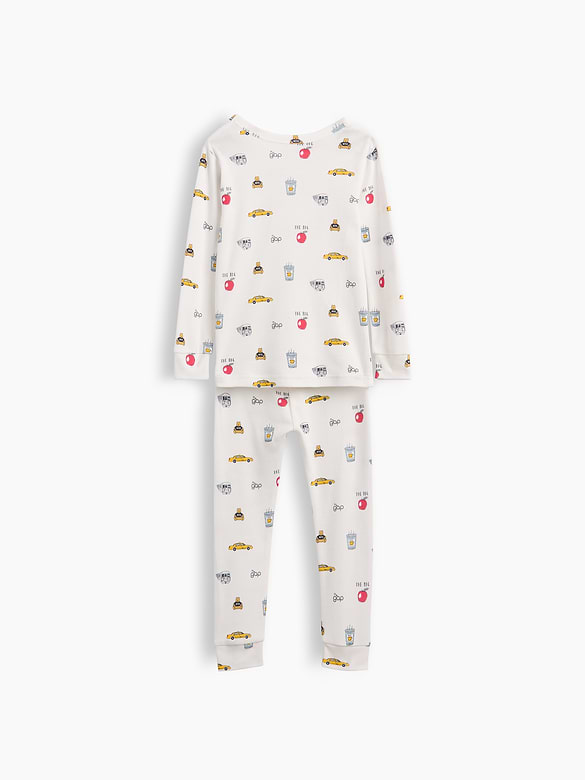 Baby & Toddler Organic Brushed Cotton Gap NYC PJ Set