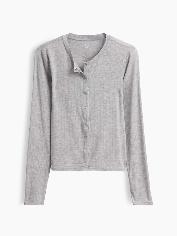 SoftMade Modal Rib PJ Cardigan