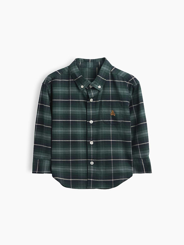 Baby & Toddler Print Oxford Big Shirt