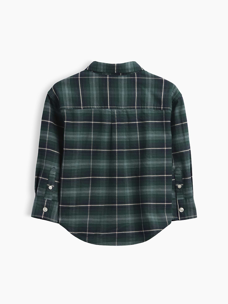 L'image numéro 3 présente Chemise ample oxford à imprimé et motif pour Bébé et Tout-petit