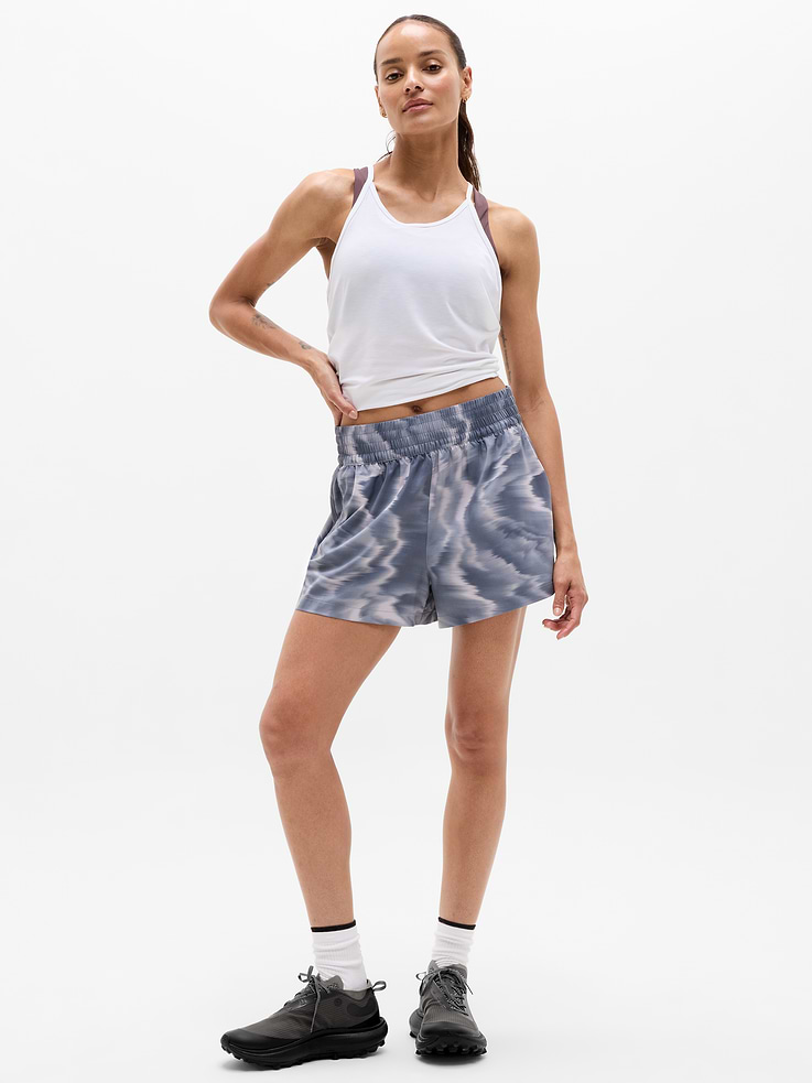 Image number 1 showing, Weekender High Rise 3" Run Short