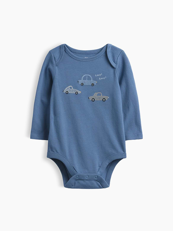Baby First Favorites Organic Cotton Graphic Bodysuit