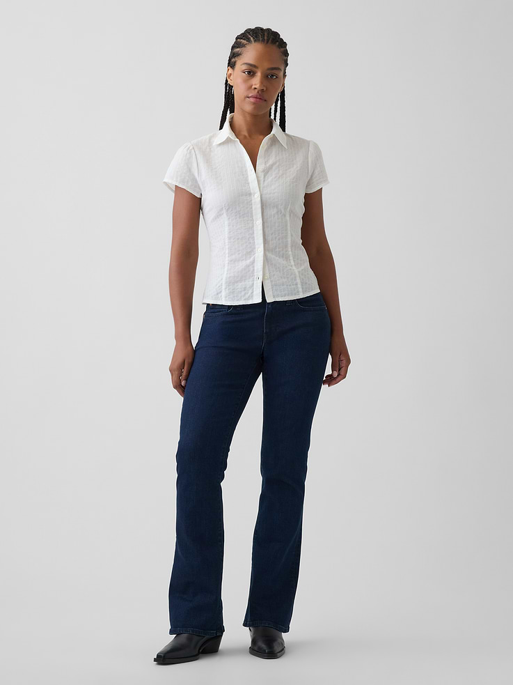 Image number 1 showing, Curvy Low Rise Long & Lean Jeans